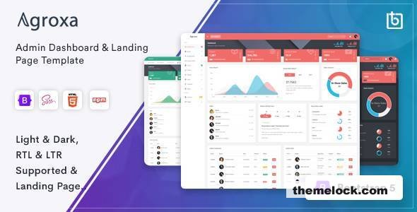 Agroxa v2.3.0 - Material Design Admin & Dashboard Template