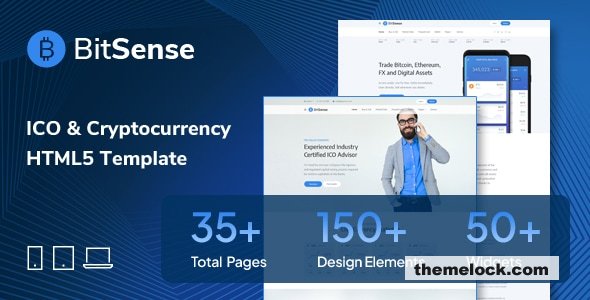 BitSense – ICO & Cryptocurrency HTML5 Template
