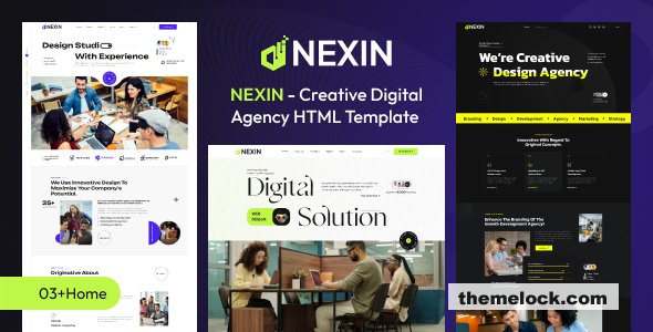 Nexin - Digital Agency HTML Template