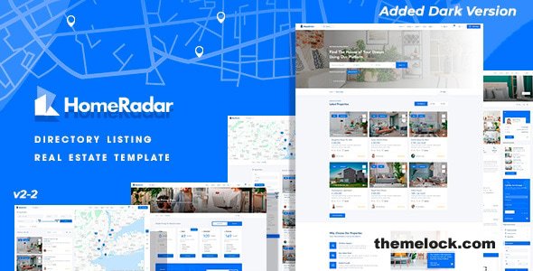 Homeradar - Directory Listing Real Estate Template