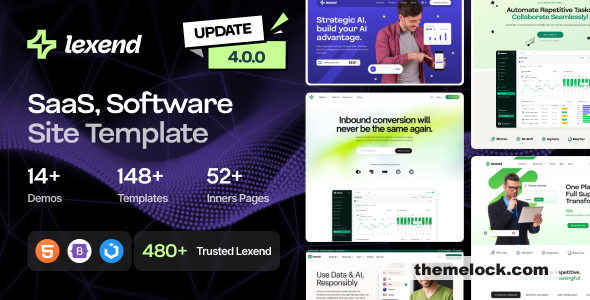 Lexend v4.0 - Software, SaaS & Startup HTML5 Template