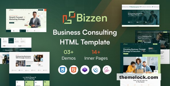 Bizzen - Business Consulting HTML Template