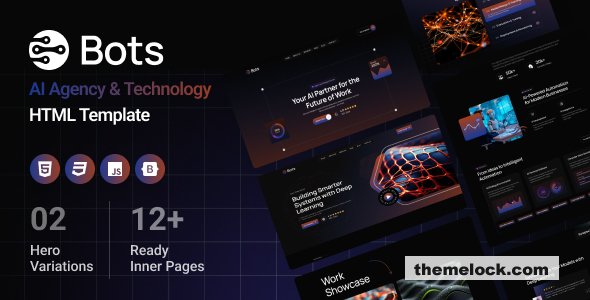 BOTS - AI Agency & Technology HTML Template