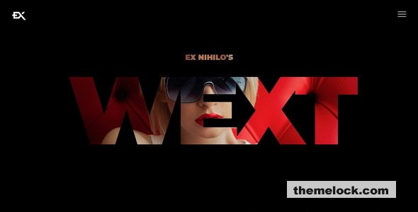 Wext - One Page Portfolio Template