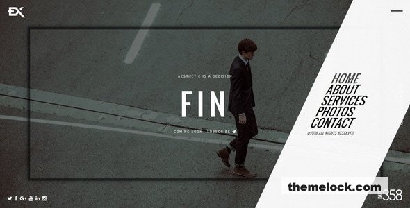 Fin v1.7 - Responsive Under Construction Template
