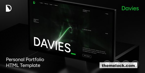 Davies - Personal Portfolio HTML