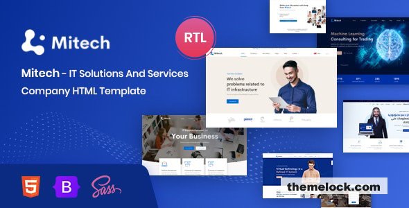 Mitech 2.9.0 - IT Solutions And Services Company HTML Template
