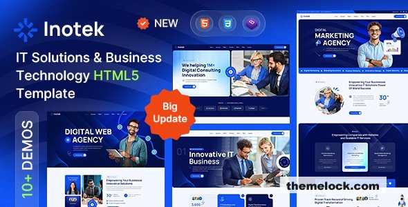 Inotek – IT Solutions & Business Technology HTML5 Template