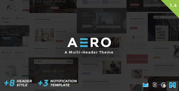 Aero - Themeforest Responsive Email Template