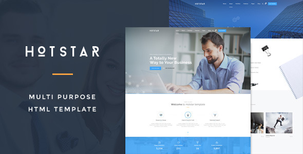 HotStar – Multi-Purpose HTML5 Template