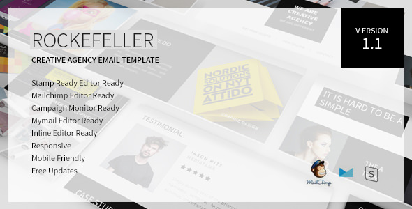 Rockefeller Creative Email Template v1.1