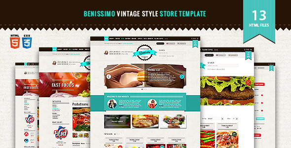 Benissimo - HTML5 & CSS3 store template