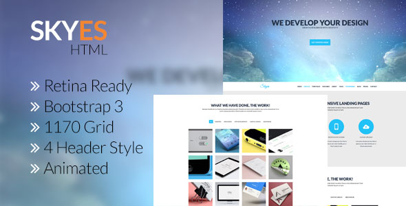 Skyes - Codegrape Multiporpose Retina HTML5 Template