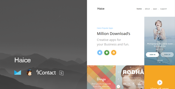 Haice Mail v1.0 - Responsive E-mail Template + Online Access