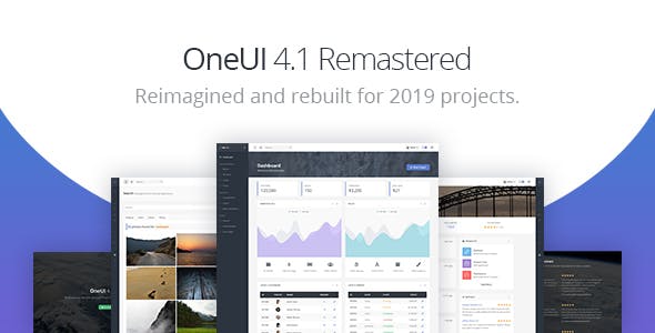 OneUI v4.1 - Bootstrap 4 Admin Dashboard Template & Laravel Starter Kit