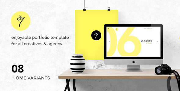 SEVEN - Portfolio for Creatives & Agency - Updated