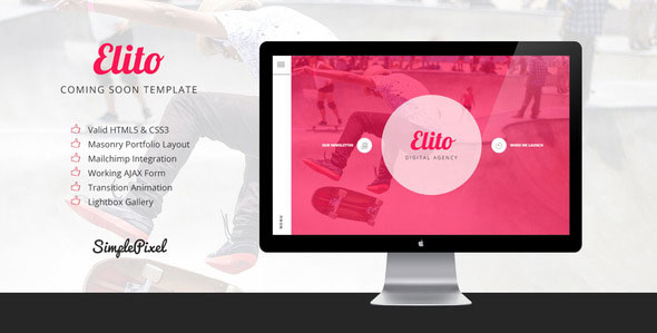 Elito - Coming Soon Template
