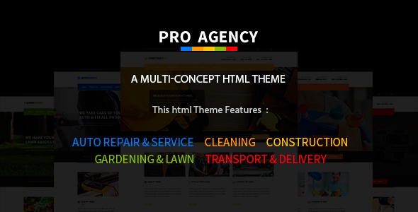 Pro Agency - Multipurpose HTML Template