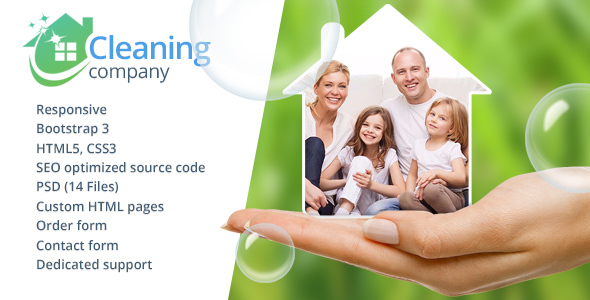 House Cleaning Services HTML Website Template