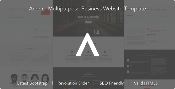 Areen - Multipurpose Business Website Template