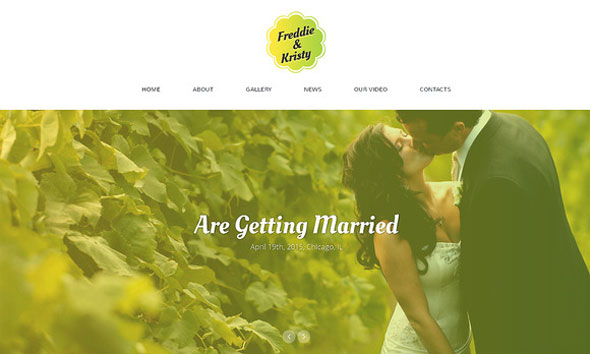 Freddie And Kristy - Creativemarket One Page Theme