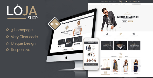 Loja - Responsive Template Theme