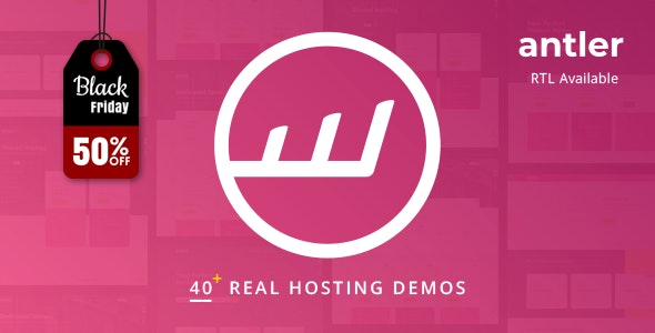 Antler v2.0.7 - Hosting Provider & WHMCS Template