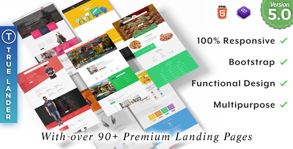TrueLander v5.0 - Lead Generation Landing Pages