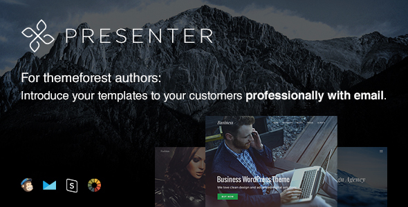 Presenter - Responsive Email Template + Online Editor