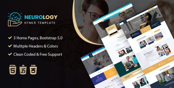 Neurology v1.0 - Psychology & Counseling HTML Template
