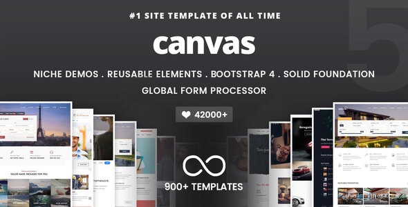 Canvas v6.5.4 - The Multi-Purpose HTML5 Template