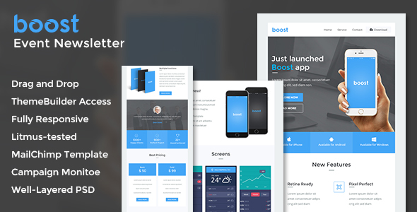 Boost - App Promotional Email + Online Builder Access