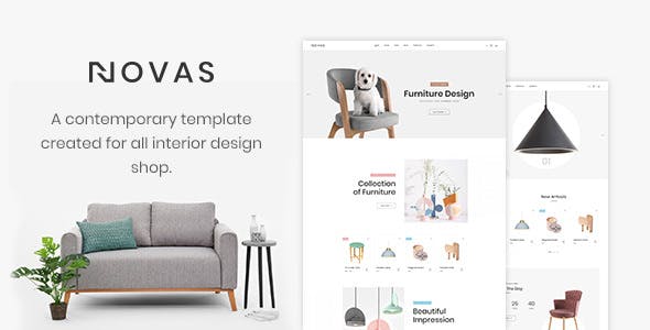 Novas v1.0 - Furniture Store and Handmade Shop HTML5 Template