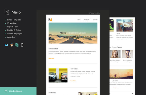Mailo - Creativemarket Email Template + Builder