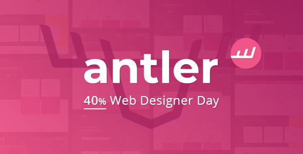 Antler v1.9 - Hosting Provider & WHMCS Template