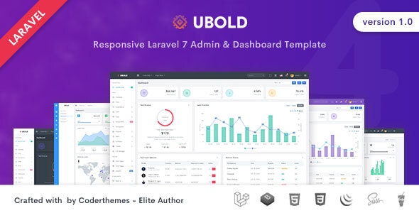 Ubold v1.0 - Laravel Admin & Dashboard Template