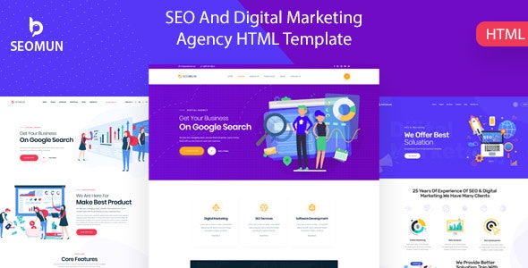 Seomun v1.0 - Digital Marketing Agency HTML5 Template