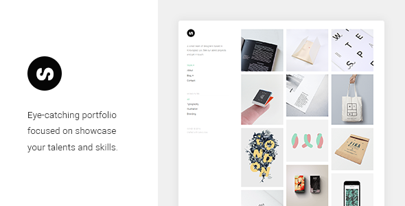 Sonex - Minimalistic Portfolio