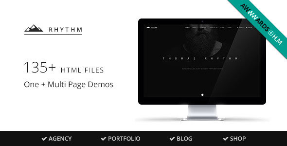 Rhythm - Multipurpose One/Multi Page Template