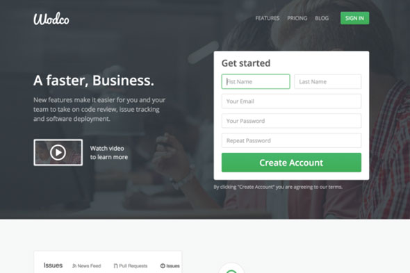 Product - Creativemarket Website Template