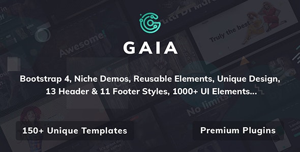 Gaia v1.0 - A High Performance Creative Template