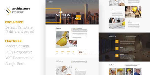 Architecture v1.0 - Development HTML Template