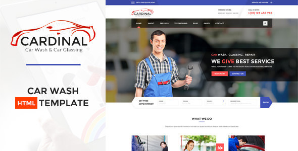 Car dinal - Car Wash & Workshop HTML Template