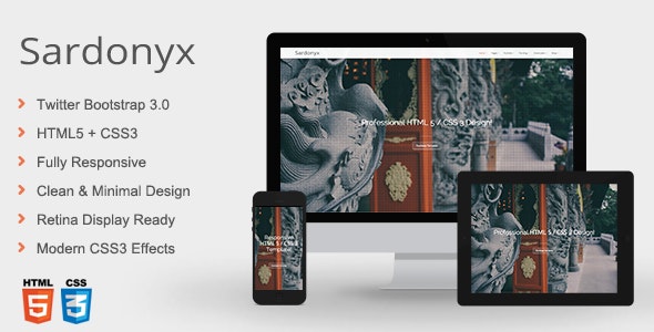 Sardonyx v1.1.4 - Fully Responsive Business Template