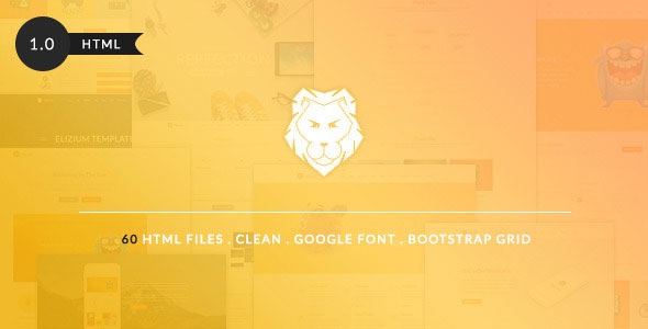 The Lion - Grand Multi-Purpose Bootstrap Template