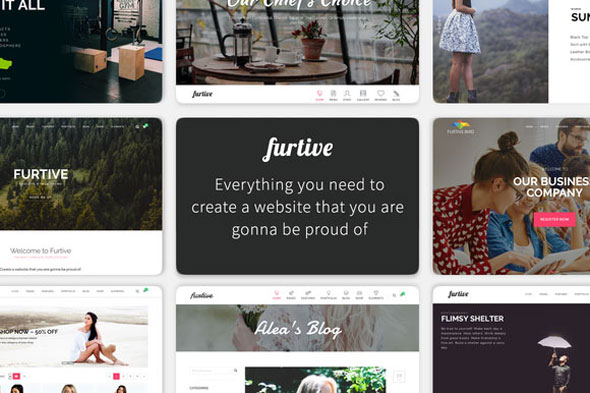 Furtive – Massive HTML5 Theme + Bonus
