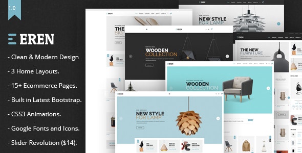 Eren v1.0 - Multipurpose Ecommerce HTML Template