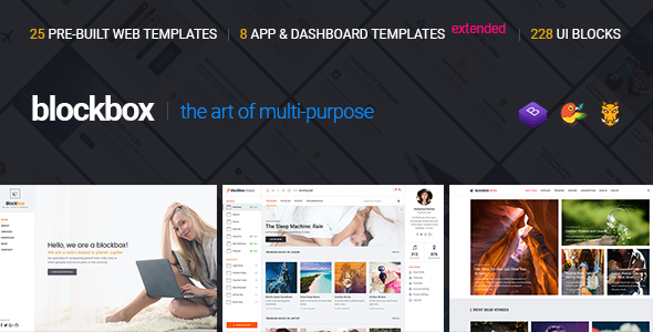 Blockbox - Responsive Multipurpose HTML5 Template