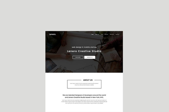 Lenero - Business HTML Template