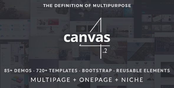 Canvas v4.2 - The Multi-Purpose HTML5 Template